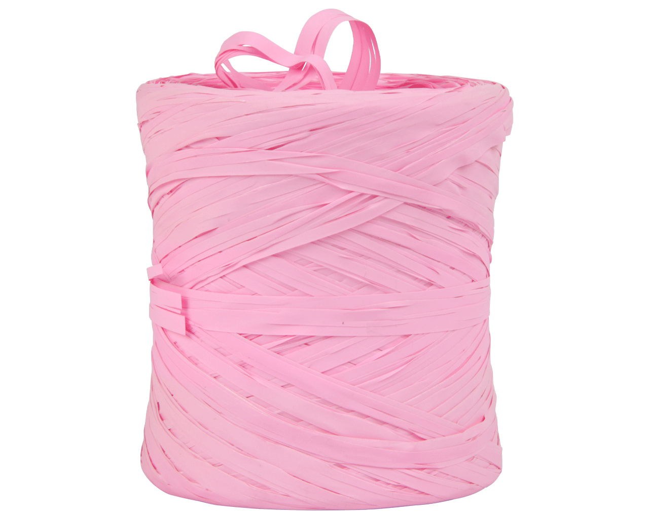 Raffia op rol Rosafluoro