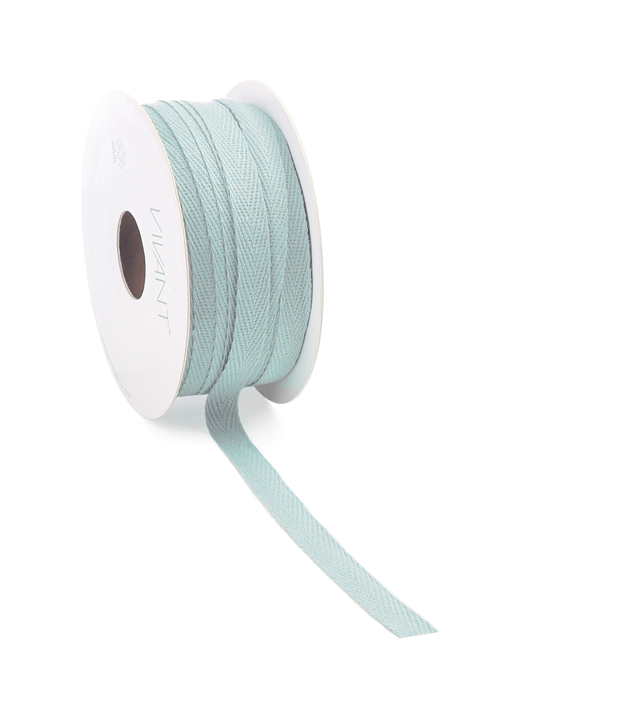 toren bijeenkomst Mineraalwater Lint Cotton Ribbon | Mint | 100% Katoen