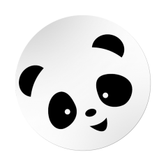 Etiket-Sticker-Ø45mm-Panda-wit-zwart-0119002.png