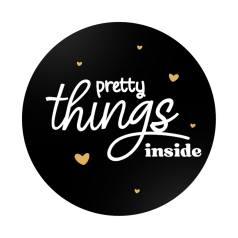 Etiket-Sticker-Ø45mm-Pretty-things-inside-wit-zwart-goud-0118995.png