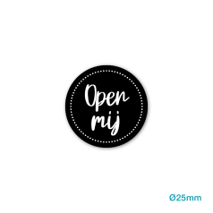 Etiket-Sticker-Ø25mm-Open-Mij-zwart-wit-0121058.png