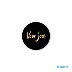 Etiket-Sticker-Ø25mm-Voor-jou-Zwart-goud-0121061.png