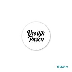 Etiket-Sticker-Ø25mm-Vrolijk-Pasen-wit-zwart-0122561.png