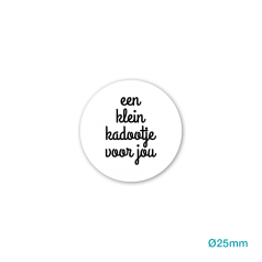 Etiket-Sticker-Ø25mm-een-Klein-kadootje-voor-jou-wit-zwart-0122562.png