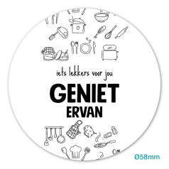 Etiket_Sticker_Ø85mm_iets_lekkers_geniet_ervan_0122811.png