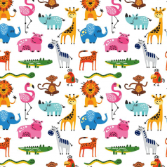 inpakpapier-KW493-30cm-Animals-Dubbelzijdig-0123895.png