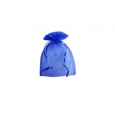 Organza zakje - Royal blue (7,5x10cm)
