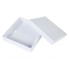 Geschenkdoos - Wit (20x20cm) binnenkant