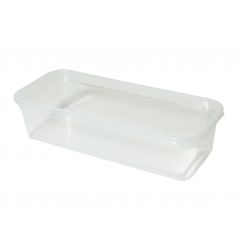 PP bak 360 - Transparant (500cc)