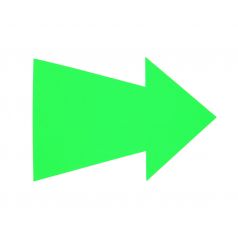 Prijskaart Pijl - Fluor groen