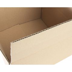 Amerikaanse vouwdoos - Enkelgolf (445x438x100mm) close up