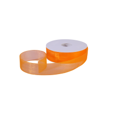 Organza lint - Oranje - 25 mm