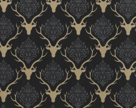 inpakpapier-christmas-deer-black-30cm-0116231.png