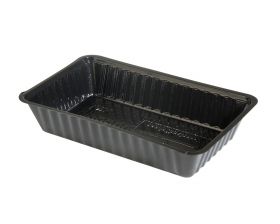 Snackbakje A14 zwart, 600cc