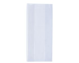 LDPE zak met zijvouw (15x4,5x45cm, 50mu)