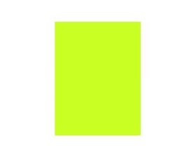 Prijskaart - Fluor groen (12x16cm)