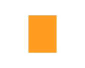 Prijskaart - Fluor oranje (6x8cm)