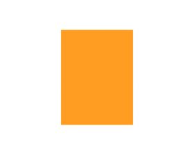 Prijskaart - Fluor oranje (8x12cm)