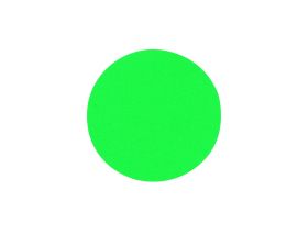 Etiket - Fluor groen (Ø3,5cm)