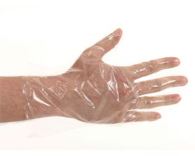 Handschoen geruwd - Transparant