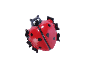 Deco Ladybird met pootjes