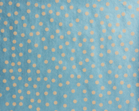 Inpakpapier kraft Spotted Light Blue (metallic), 30cm