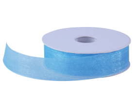 Organza lint - Turquoise (25mm)