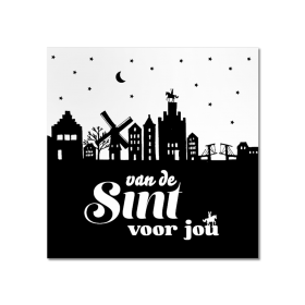 Etiket-Sticker-45x45mm-Van-de-Sint-met-skyline-wit-zwart-120449.png