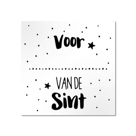 Etiket-Sticker-45x45mm-Voor-Van-de-Sint-wit-zwart-120451.png