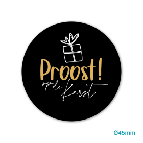 Etiket_Sticker_Proost_op_de_kerst_zwart_wit_goud_Ø45mm_0123416.png