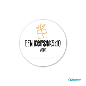 Etiket_Sticker_een_kerstkado_voor_wit_zwart_goud_Ø35mm_0123415.png