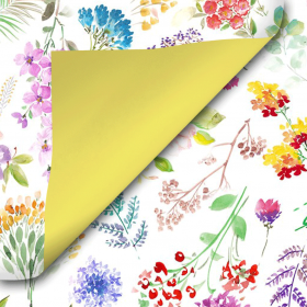 inpakpapier-K602103-4---50cm-Aquarel-Flowers-DZ-Geel-0125864.png