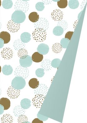 inpakpapier-dots-mint-gold-mint-dubbelzijdig-30cm-0119315.jpg
