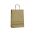 Papieren draagtas, gedraaid koord - Gold (22x10x31cm, 90gr)