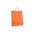 Papieren draagtas, gedraaid koord - Orange (22x10x31cm, 90gr)