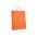 Papieren draagtas, gedraaid koord - Orange (26x12x35cm, 90gr)