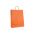 Papieren draagtas, gedraaid koord - Orange (26x12x35cm, 90gr)