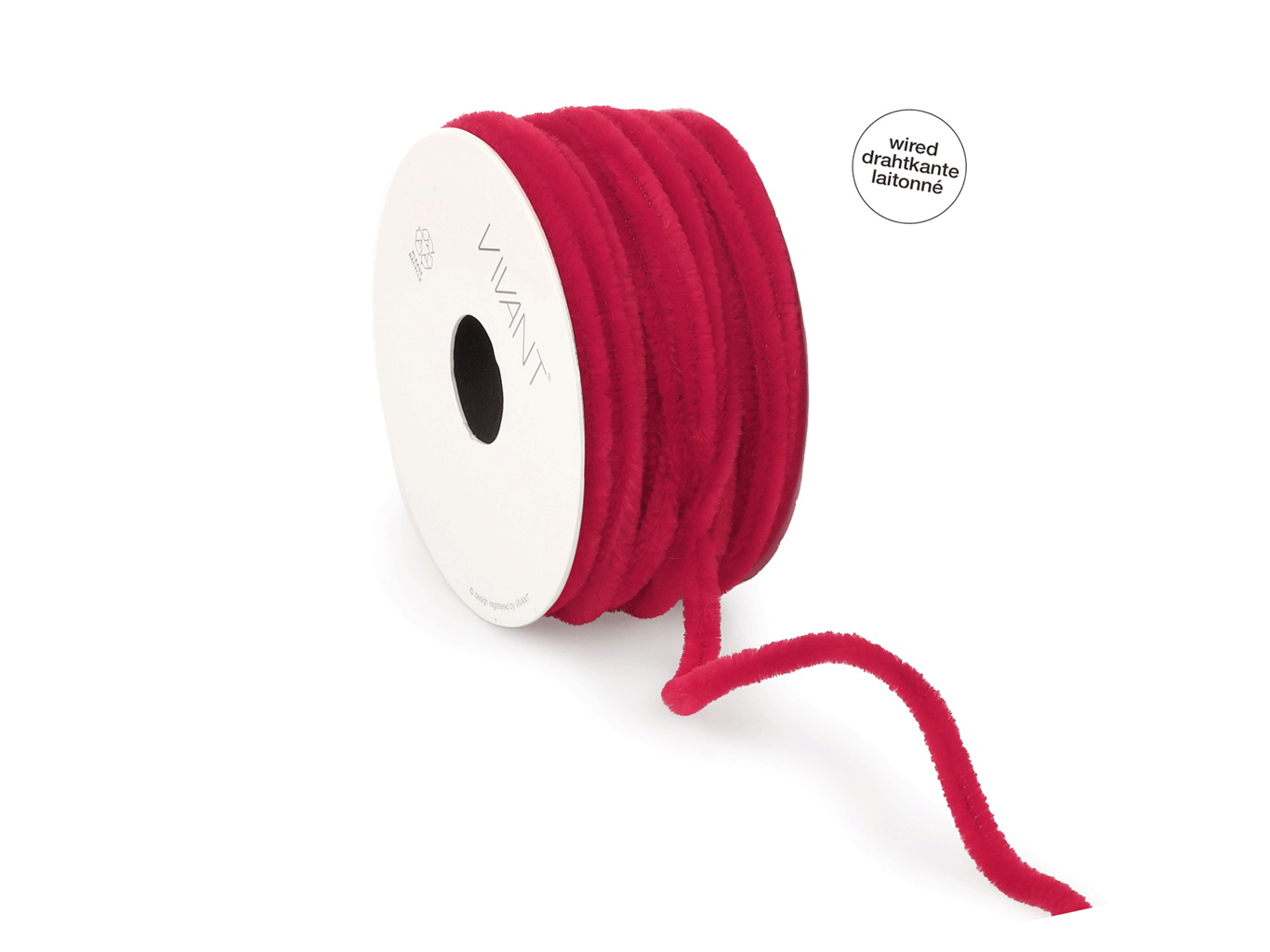 chenille met draad