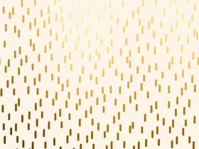 inpakpapier confetti creme goud