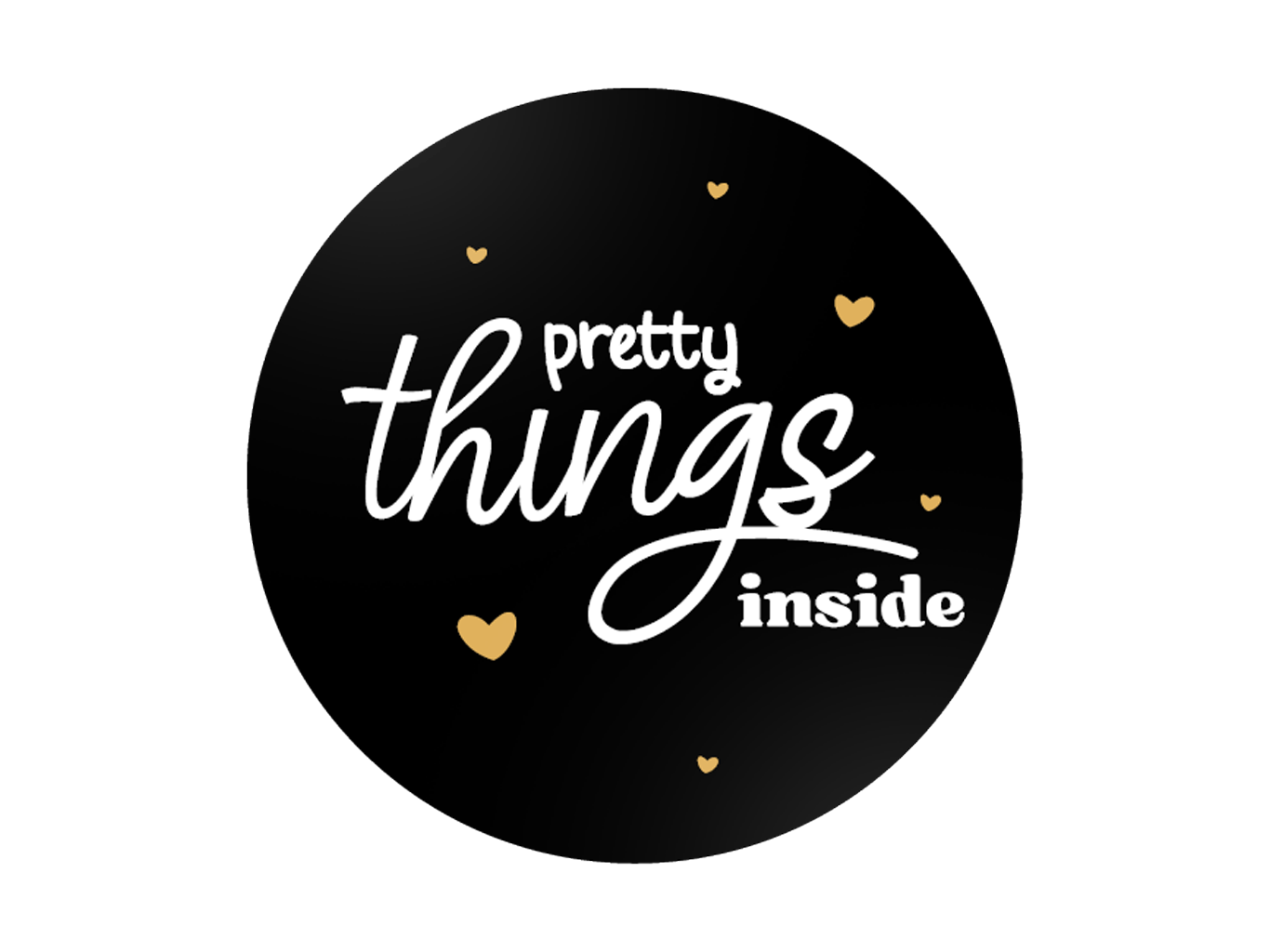 etiket pretty things inside