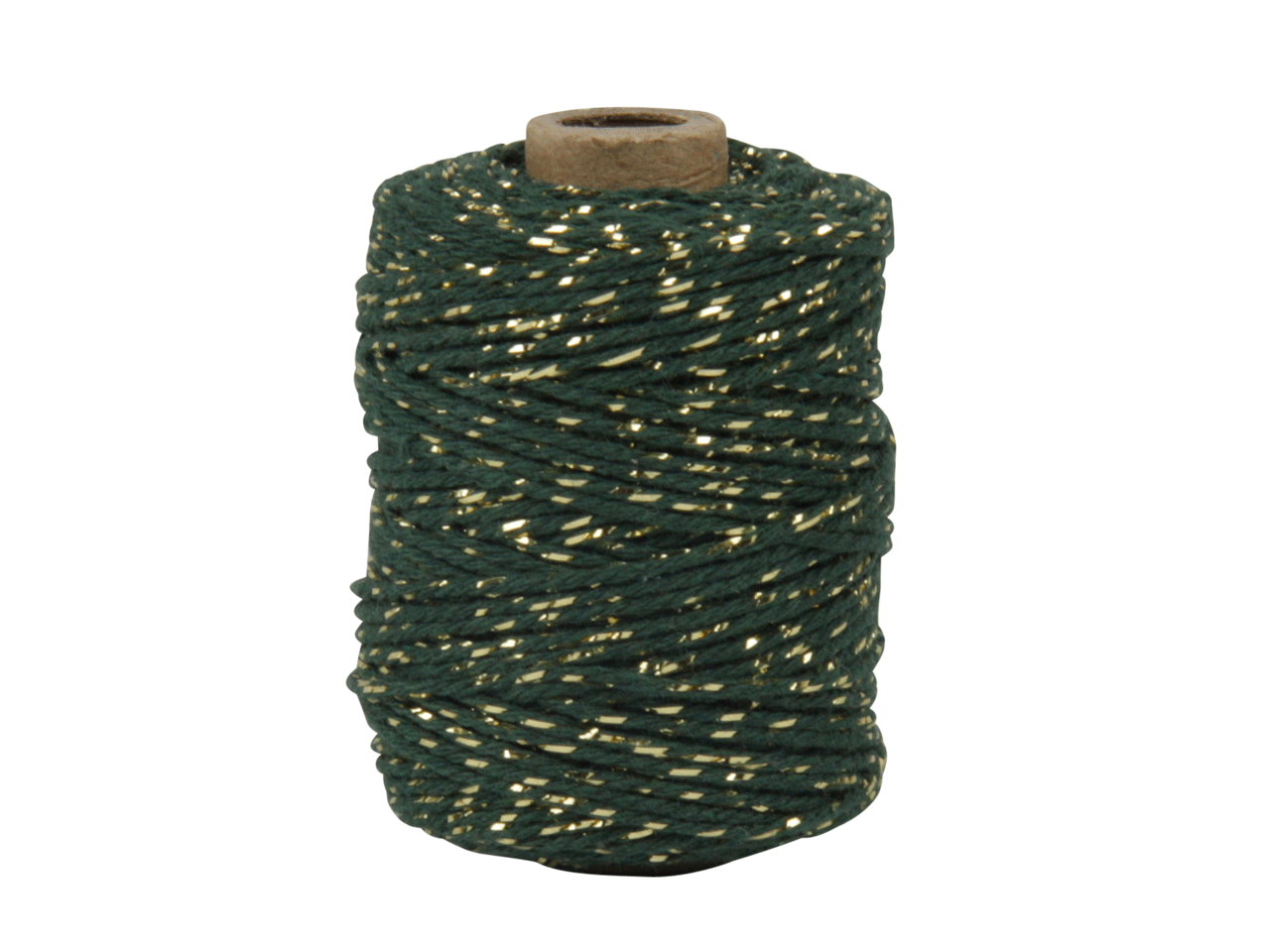 koord lurex groen