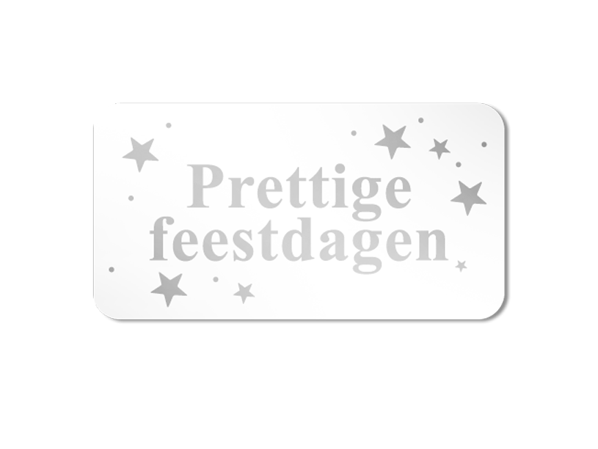 etiket prettige feestdagen