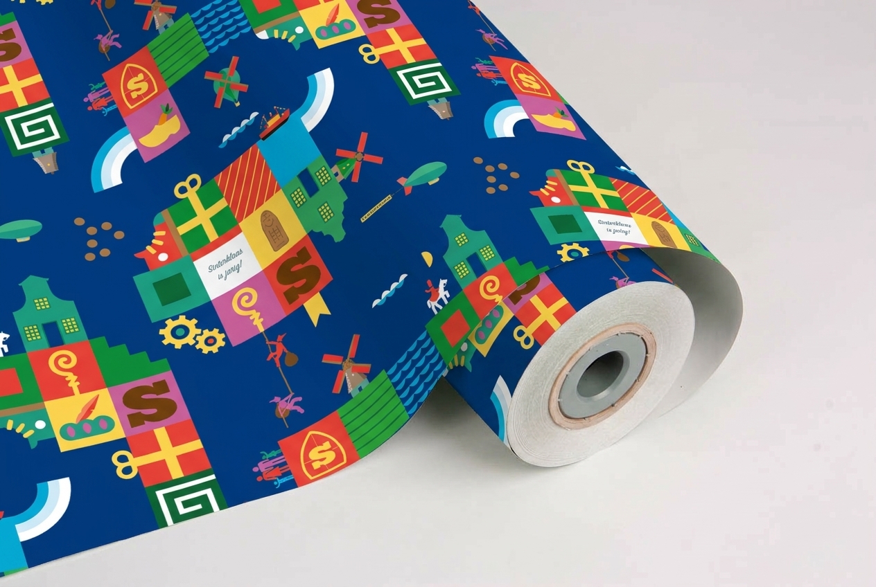 inpakpapier sint