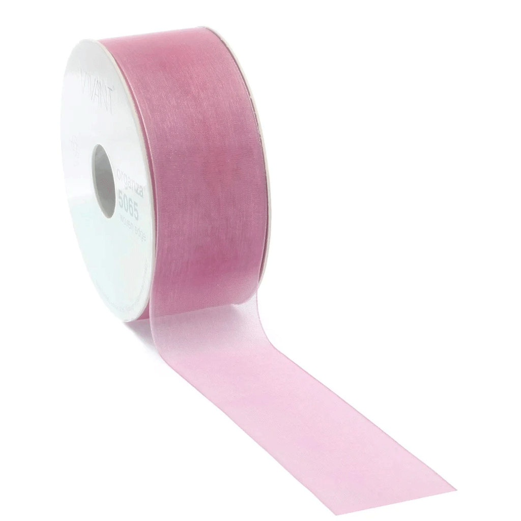 Organza Lint Roze 