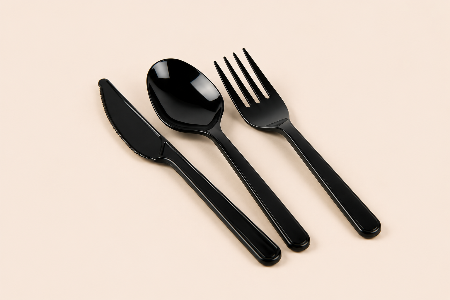 Plastic bestek