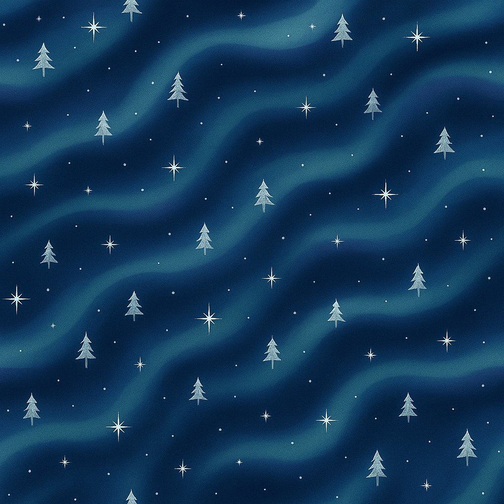Inpakpapier Northern Night