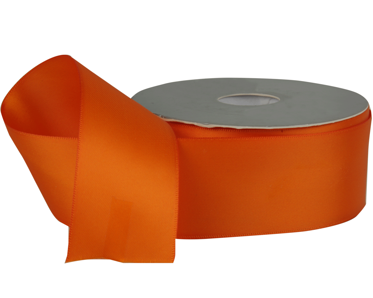 Satijnlint Dubbelsatijn Oranje 