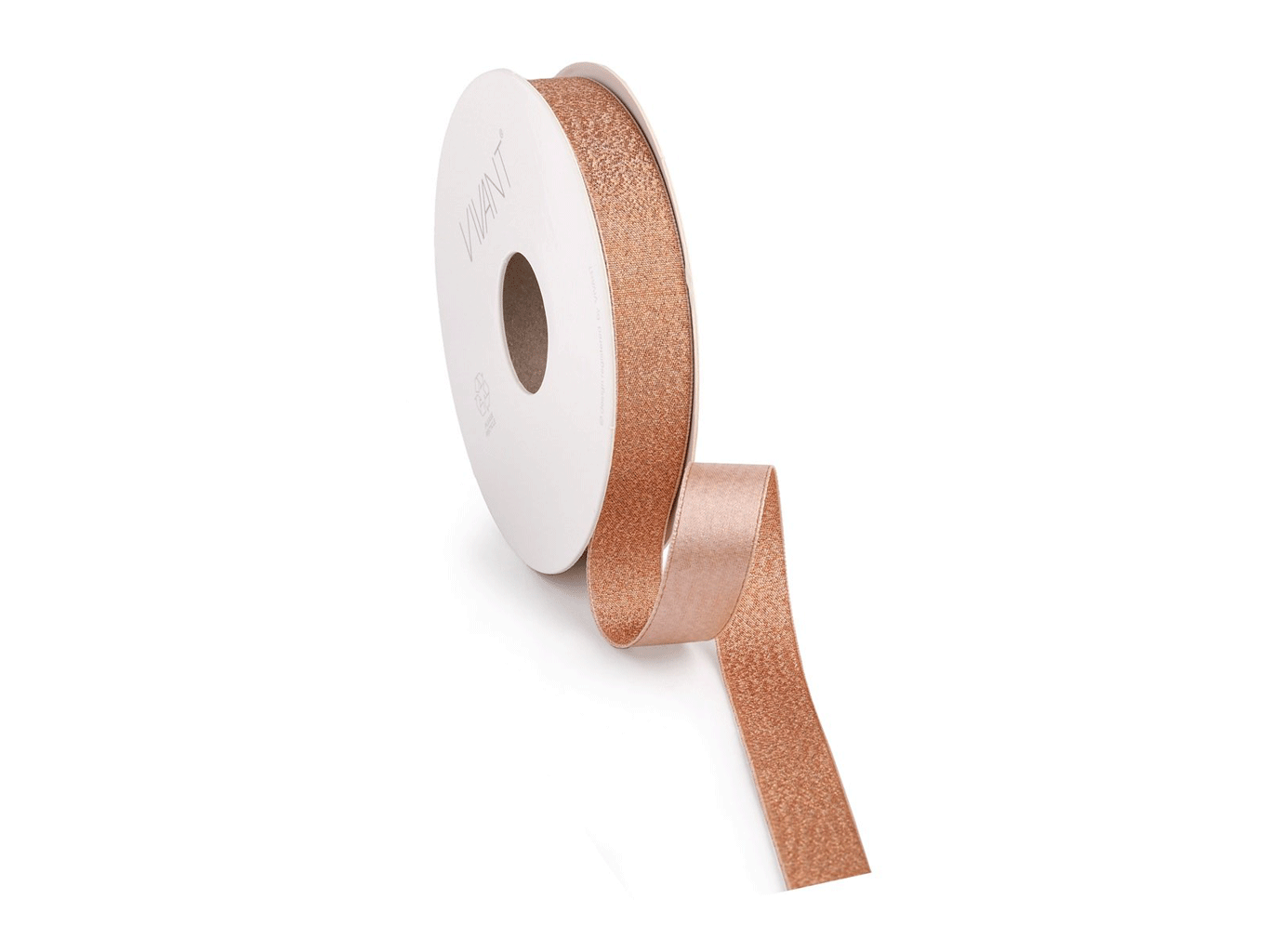 Satin Lurex Zalm