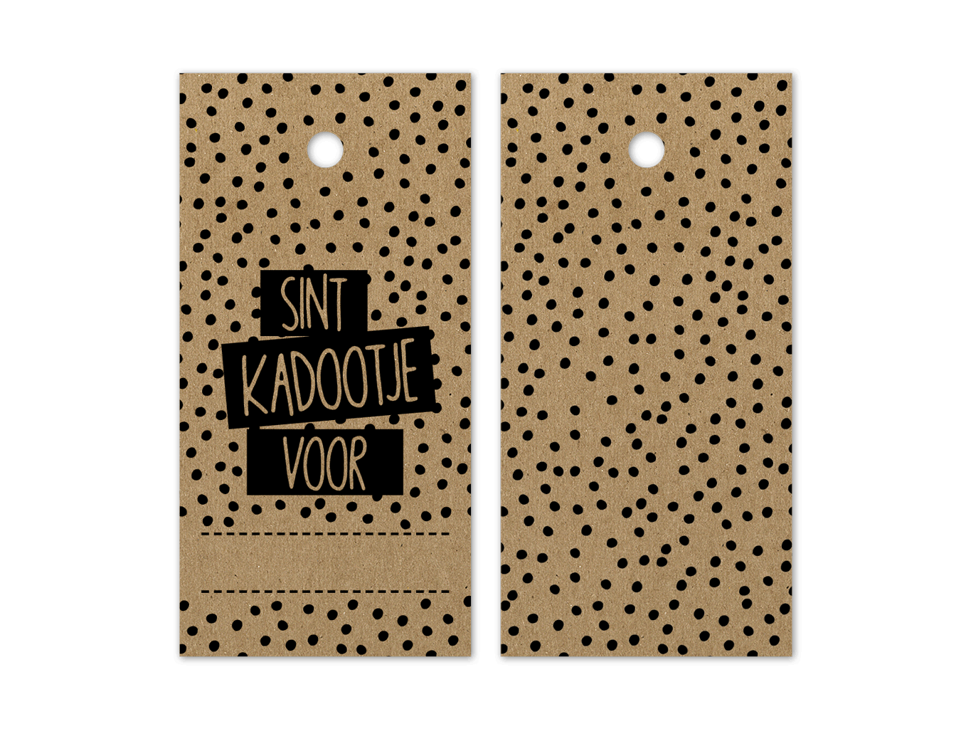 hangkaartje sint