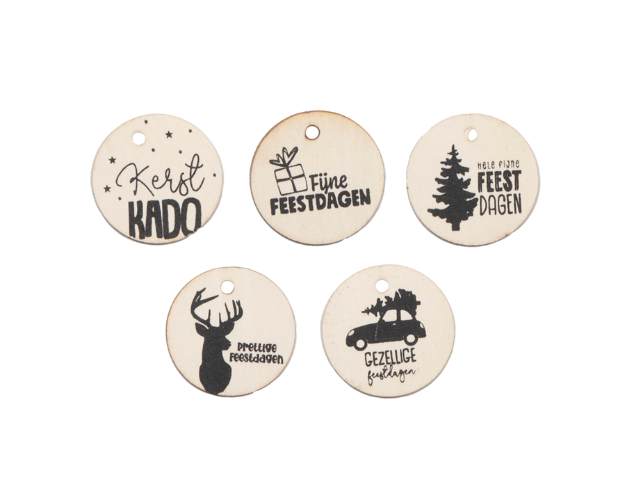 labels kerst 